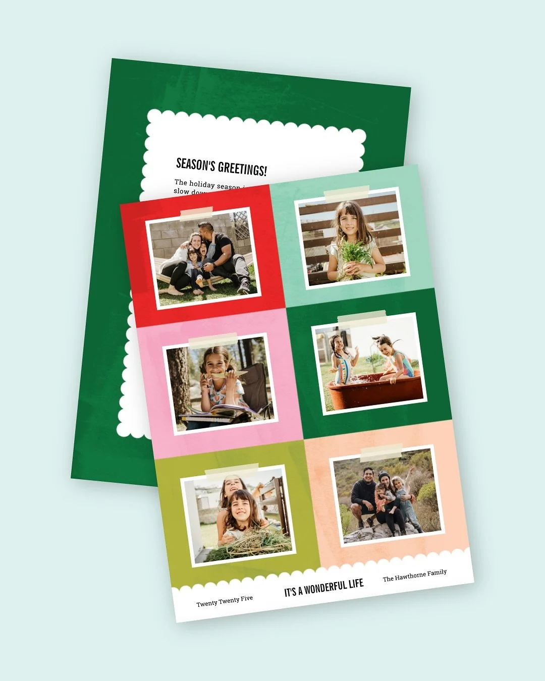 ✨ Say hello to the Merry &amp; Bright Color Blocks Holiday Card, the next design spotlight in my 2025 Holiday Photo Card Collection! 🎄💌

This colorful design is all about showcasing your favorite moments from this year. With bold blocks of festive 