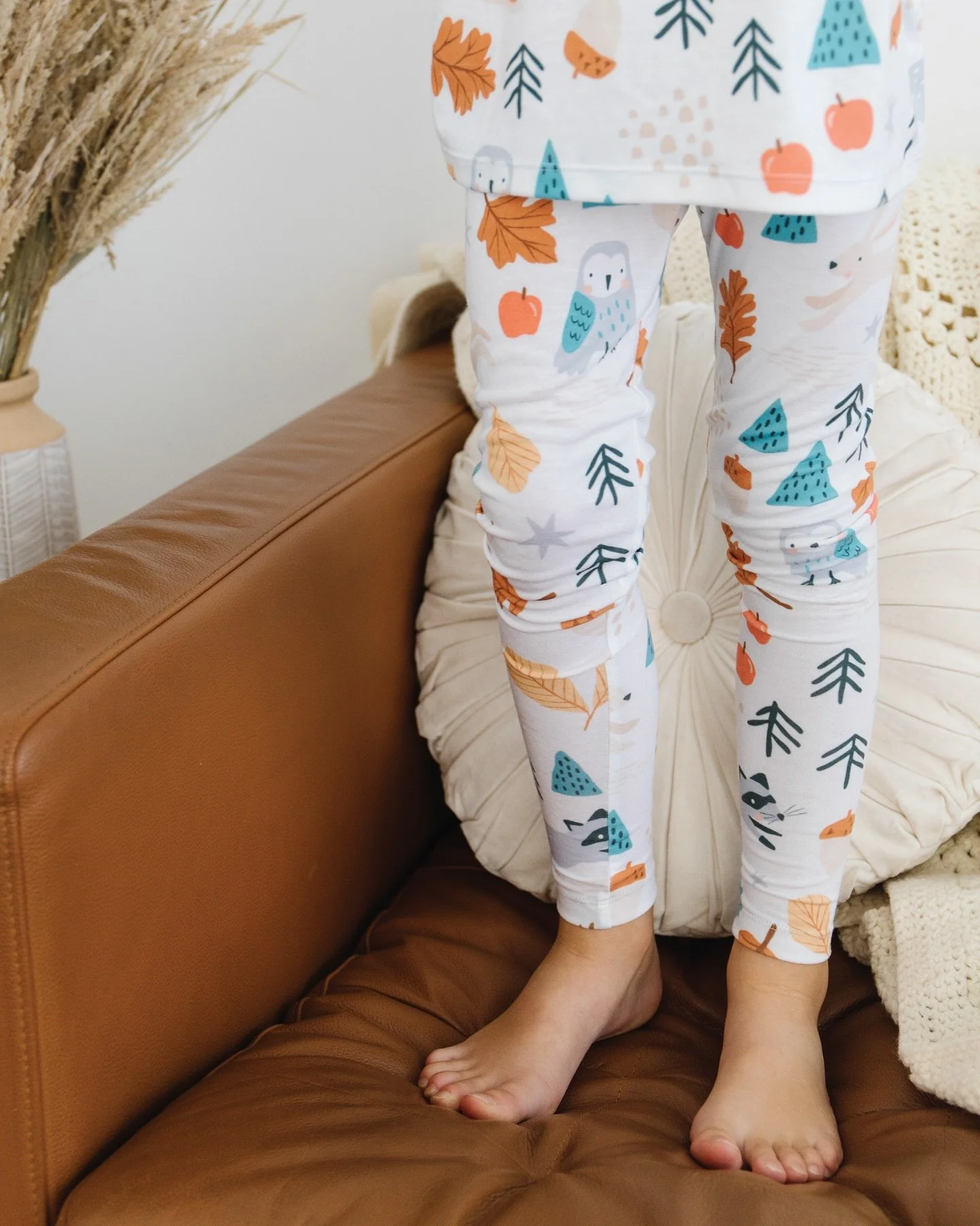 Throwing it back to one of my favorite patterns, Woodland Friends, that I designed for @createlivshop 🍂🦉🍄

The playful and whimsical illustrations still make me smile, and I love seeing my kids wear them. My daughter especially loved wearing all t