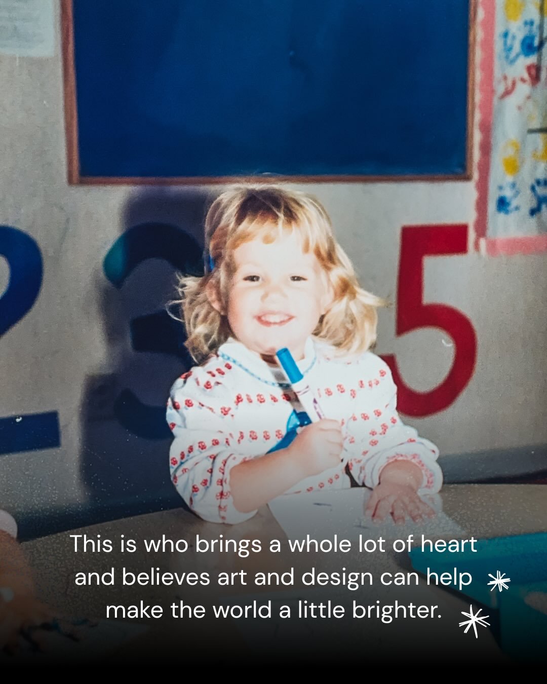 Jumping on this trend a little late, but I love seeing it in my feed.

Little me spent hours drawing, coloring, and making things. 

Adult me still does all of those things&hellip; except now it turns into brands, illustrations, patterns, and design 