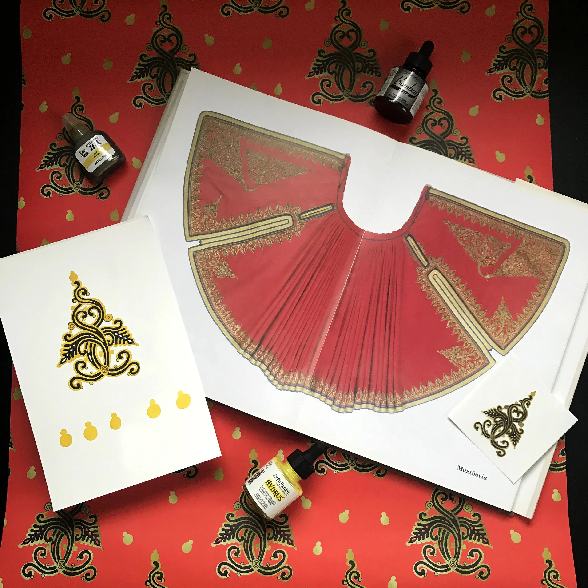 Inspiration - Folk Christmas Tree