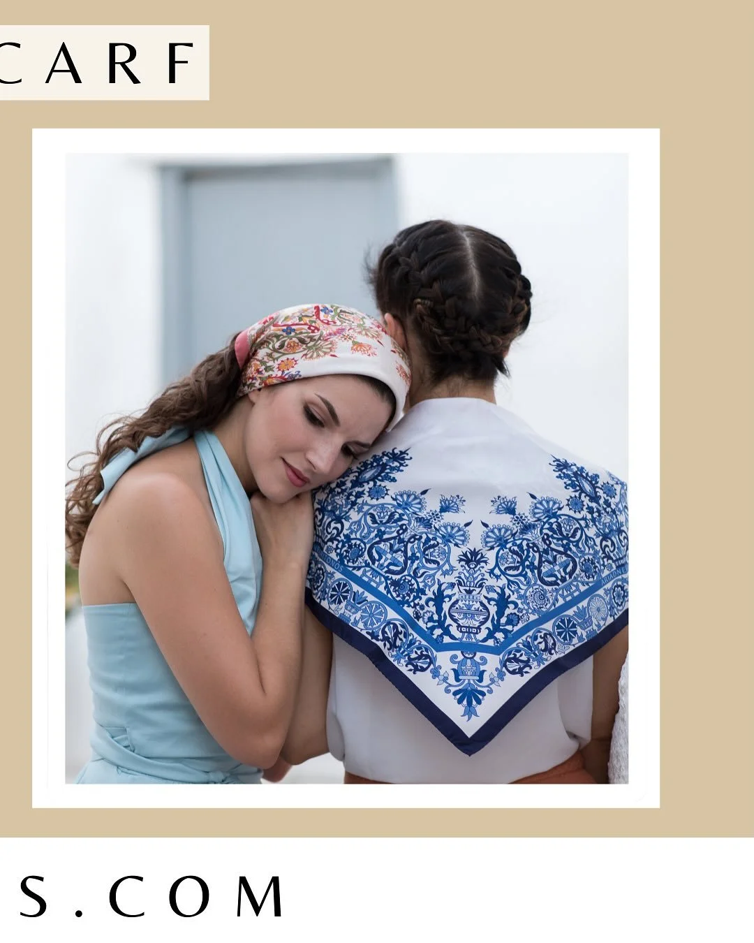 The Cretan Mermaid silk scarf brings Greek folklore to life with intricate mermaid motifs, available in two versions: Mediterranean blue and Kaleidoscopic pink.
✨ Made in Greece
✨ 100% silk
✨ Rooted in tradition, made for today

Which one would you c
