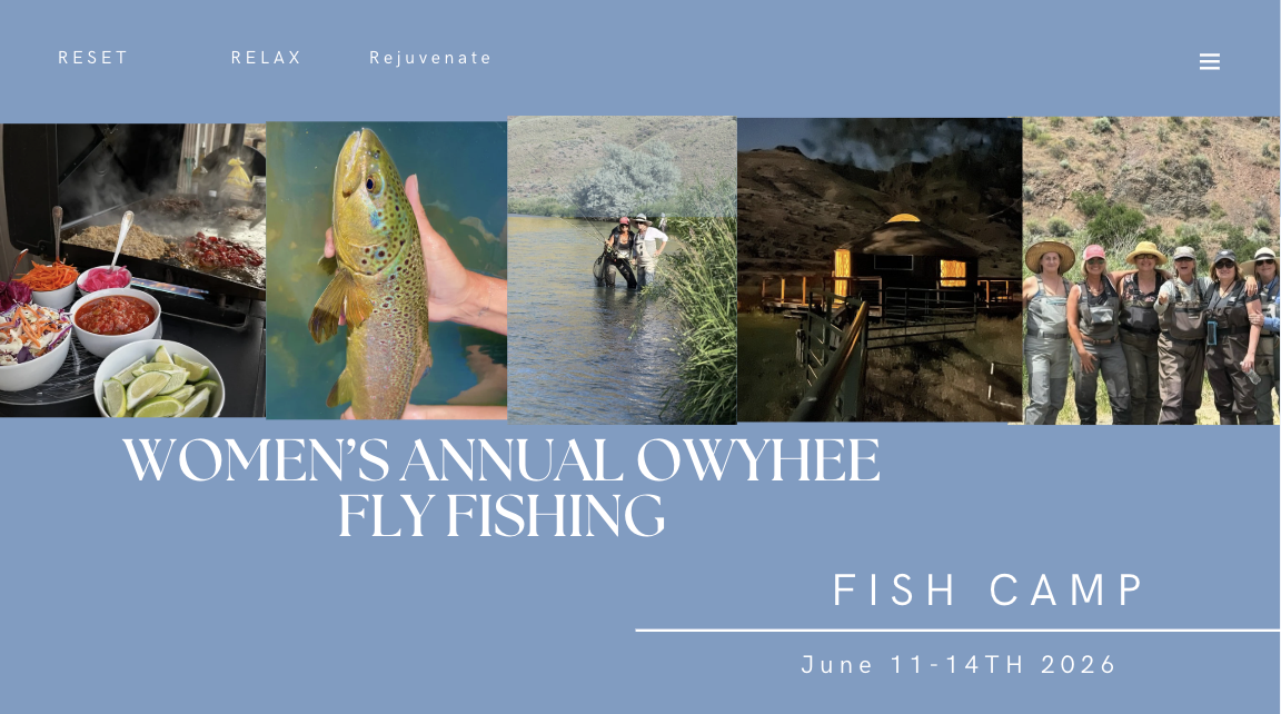 Womens Owyhee River Fish Camp 2026 June 11-14