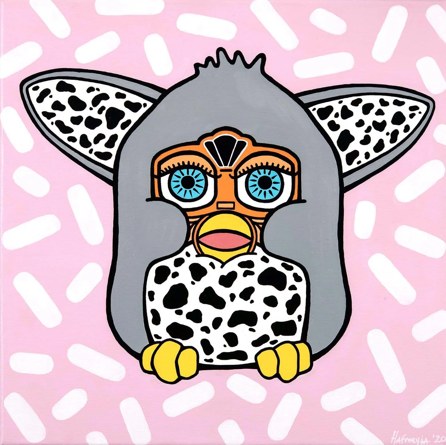 SOLD!
"Cowby" 40x40 cm