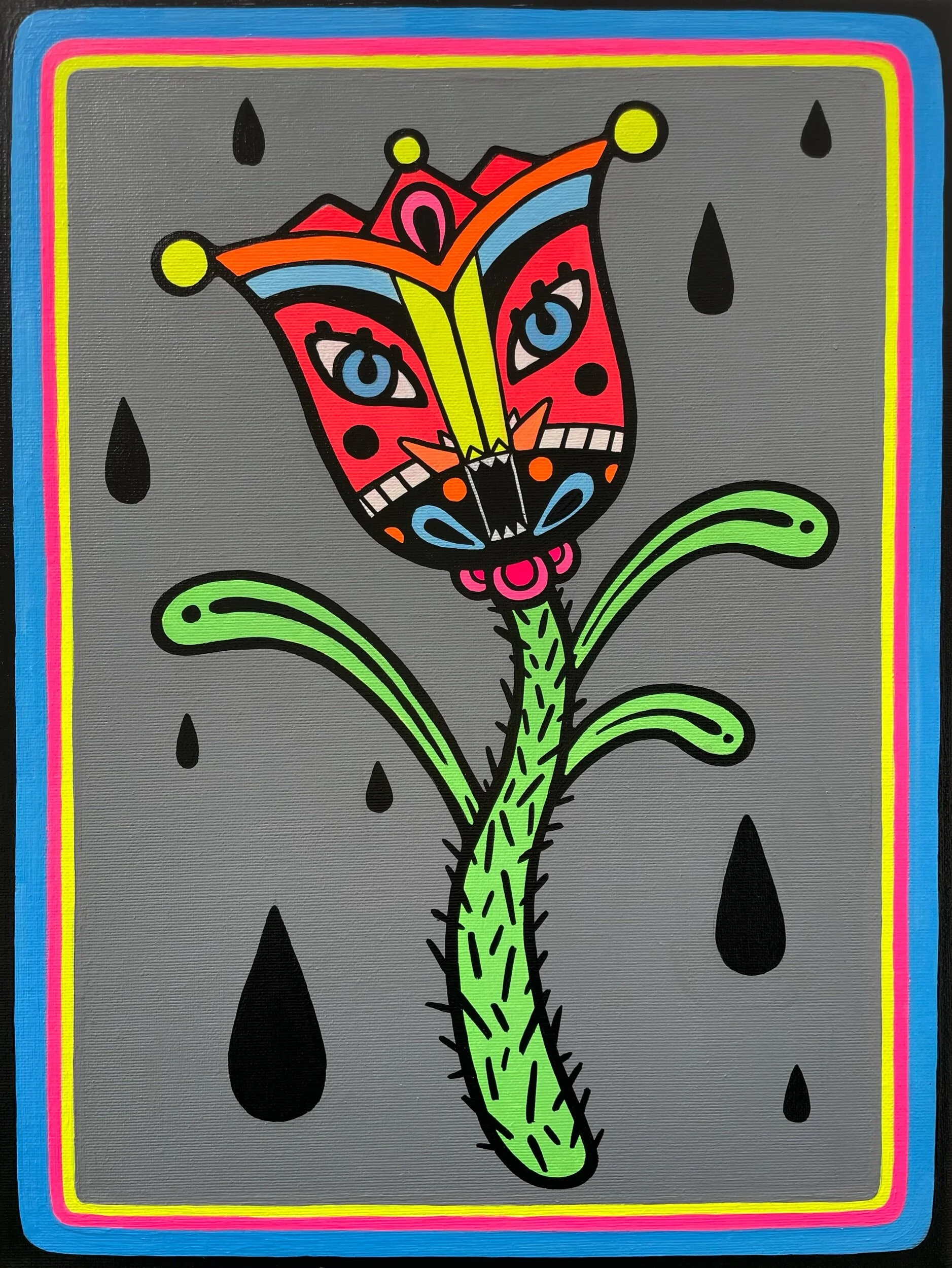 "Dancing in the rain" 30x40 cm