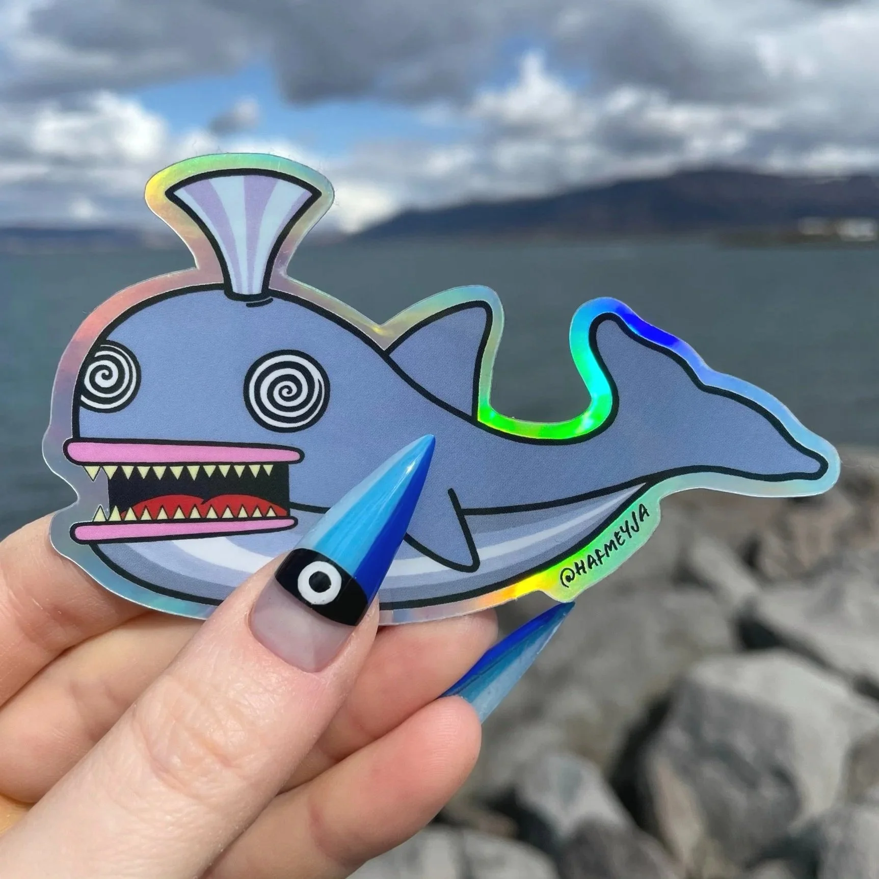"Ride the waves" Sticker - SOLD OUT
