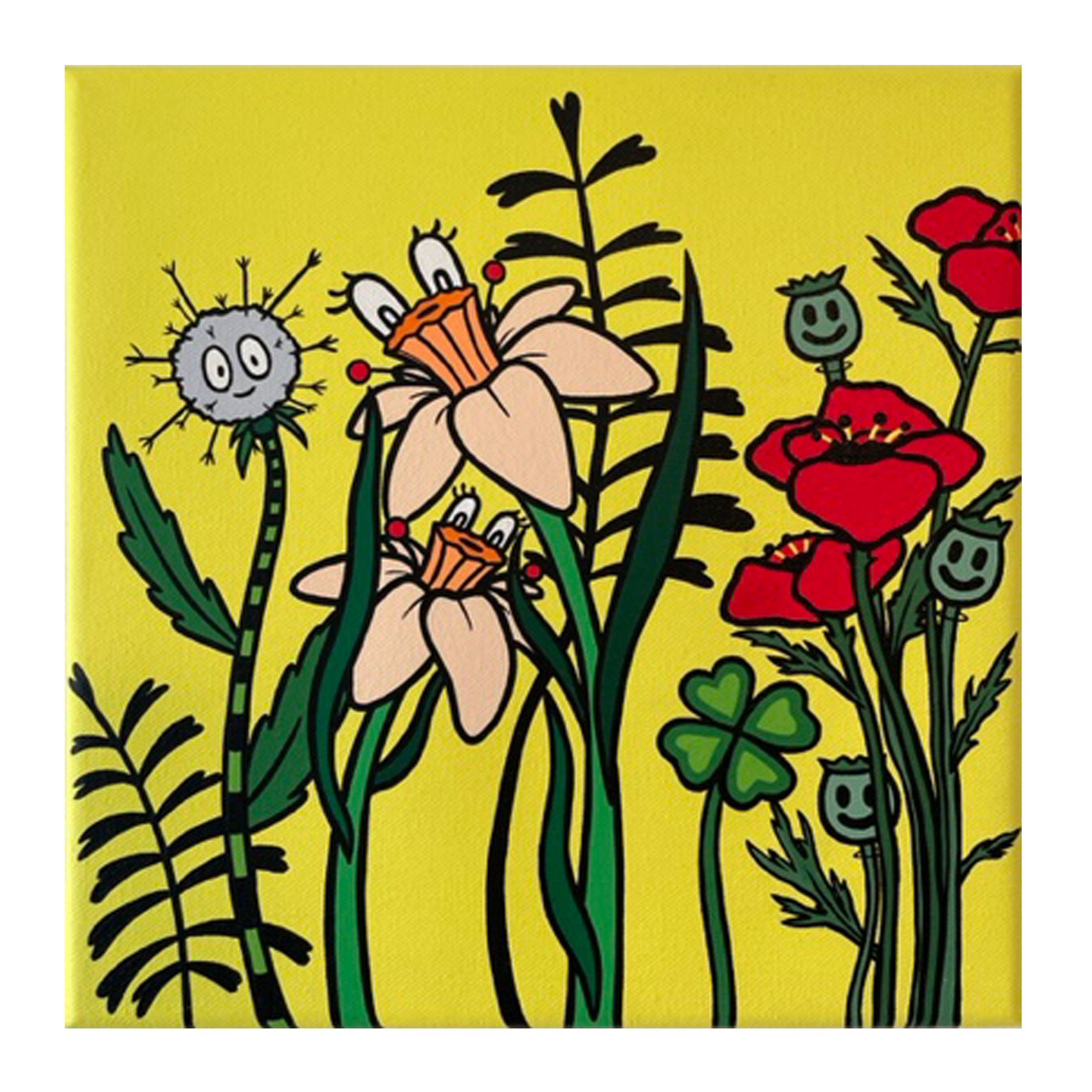 "Sunny day" 25x25 cm