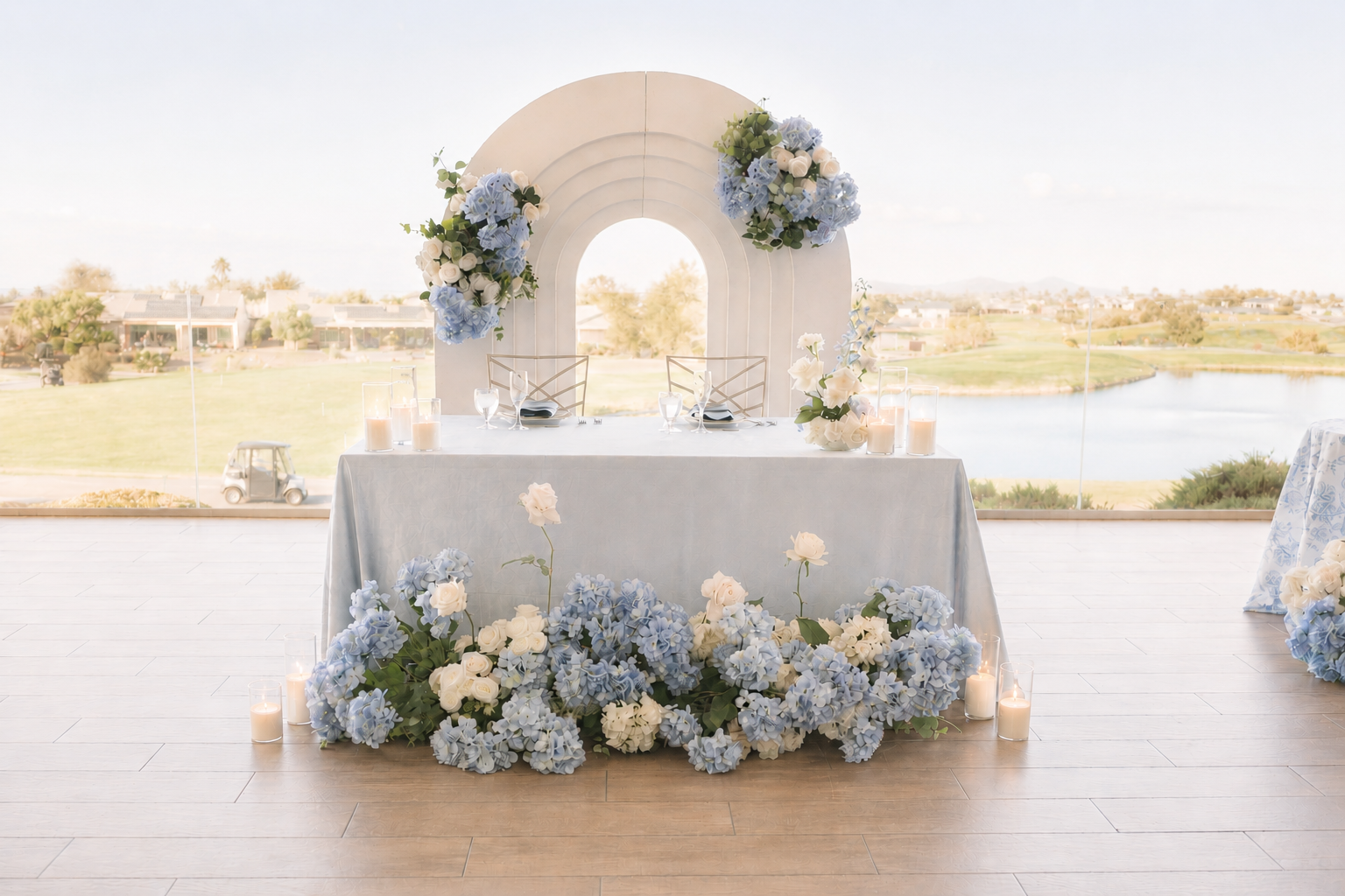 Chayanne + Brayden’s Bridgerton-Inspired Celebration with Hawaiian Elegance in Las Vegas