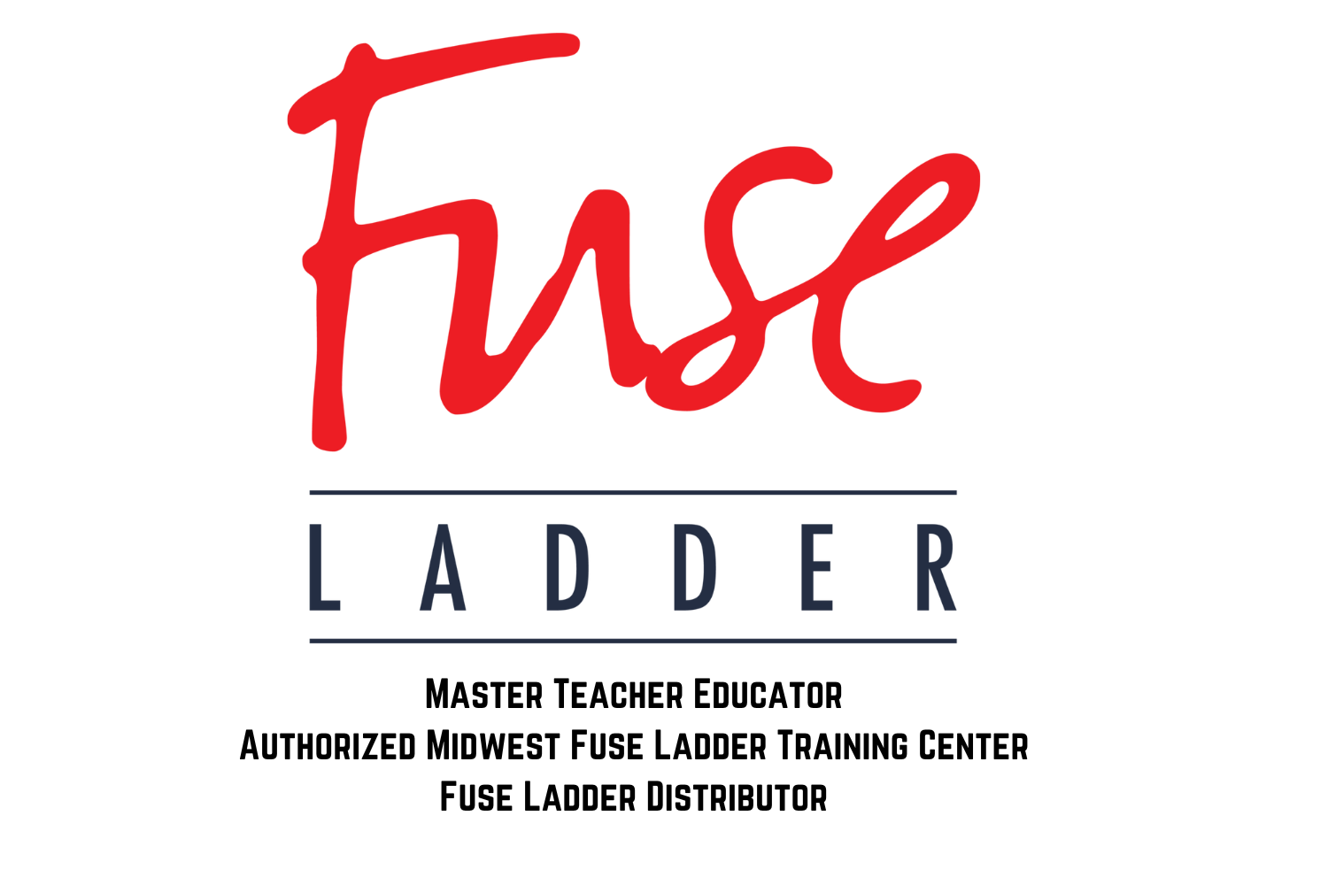Text logo with the word 'Face' in large red handwritten style font, and 'LADDER' in smaller navy capital letters below, separated by a thin navy line.