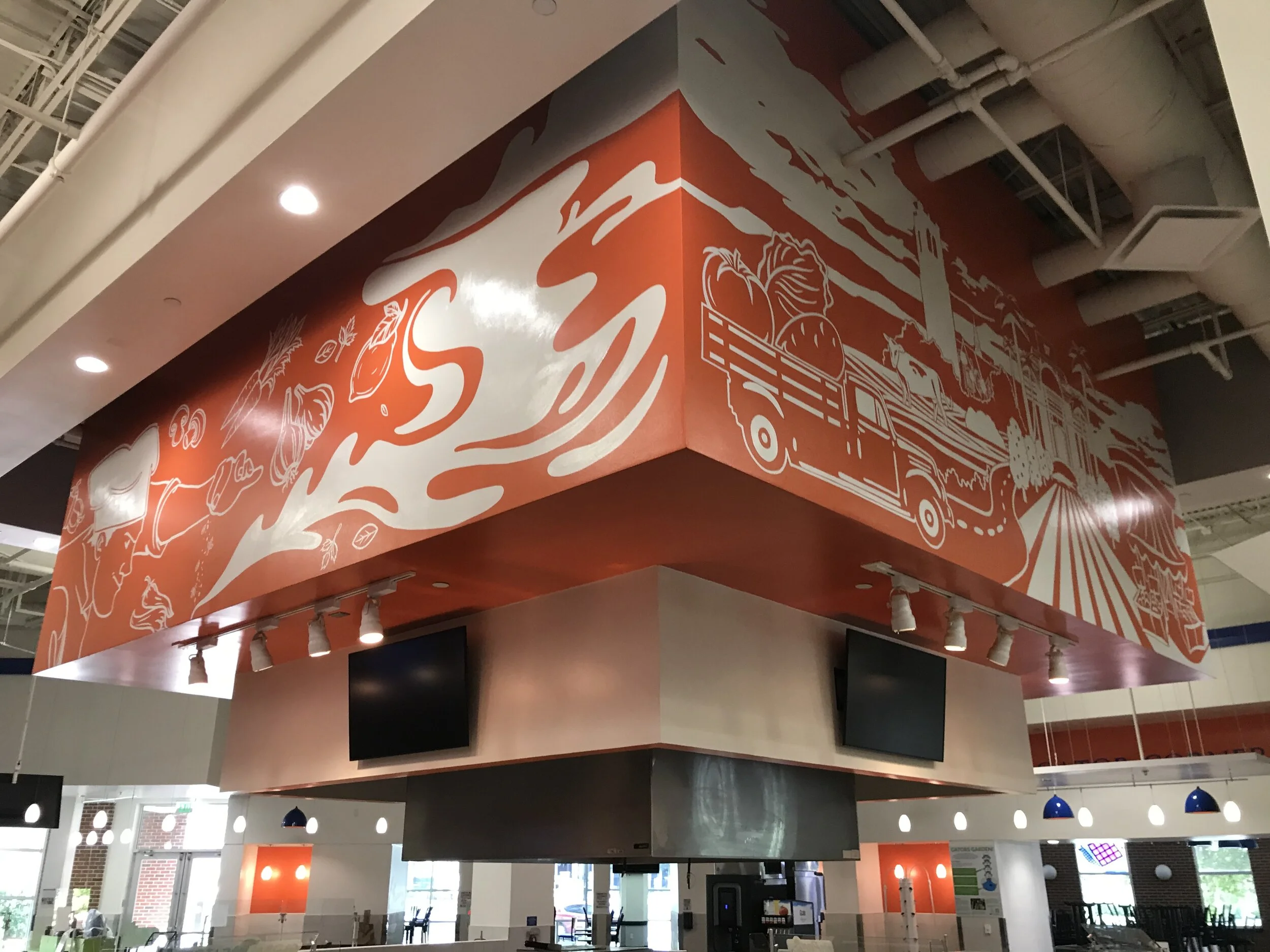 UF Gator Dining / Fresh From Florida / Visionary FAM
Urban Art Gainesville, Fl
Street Art Gainesville, Fl
Mural Art Gainesville, Fl
Mural Artist Gainesville, Fl
Hand Painted Signs Gainesville, Fl
Fine Art Gainesville, Fl
Hand Painted Signs, Mural, St