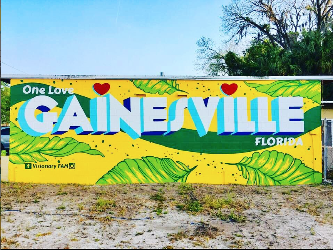 One Love Gainesville / Visionary FAM
Urban Art Gainesville, Fl
Street Art Gainesville, Fl
Mural Art Gainesville, Fl
Mural Artist Gainesville, Fl
Hand Painted Signs Gainesville, Fl
Fine Art Gainesville, Fl
Hand Painted Signs, Mural, Street Art, Fine A