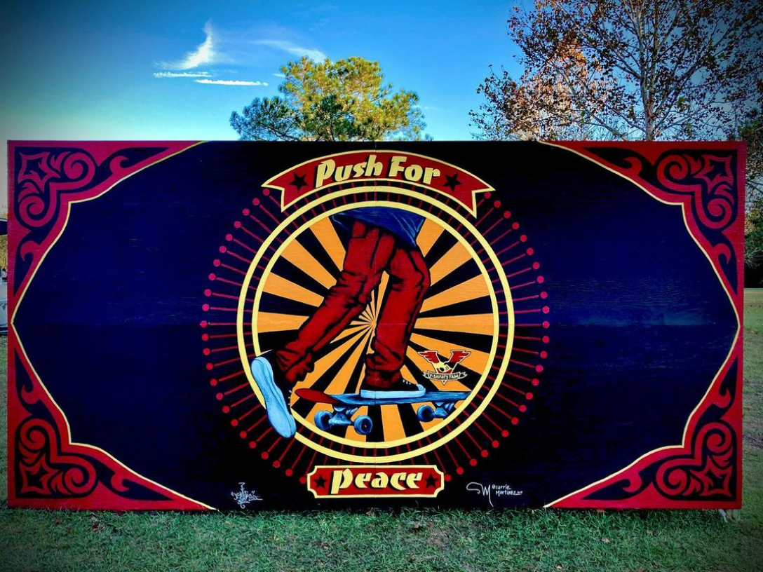 Possum Creek Skate Park — Visionary FAM Urban Art Public Artists.
