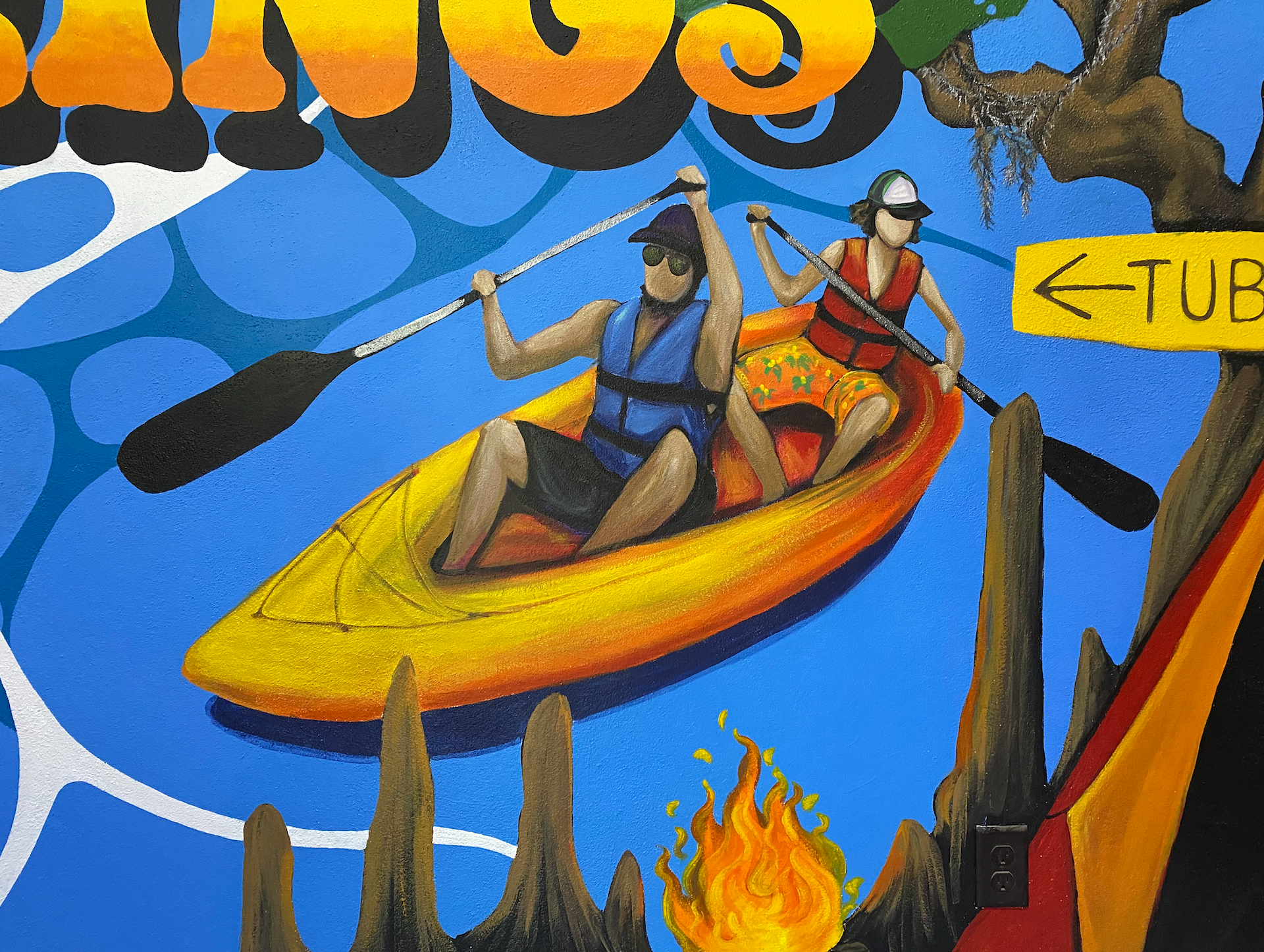 Ginnie Springs
Urban Art Gainesville, Fl
Street Art Gainesville, Fl
Mural Art Gainesville, Fl
Mural Artist Gainesville, Fl
Hand Painted Signs Gainesville, Fl
Fine Art Gainesville, Fl
Hand Painted, Signs Mural, Street Art, Fine Art, Mural Artist, Visi