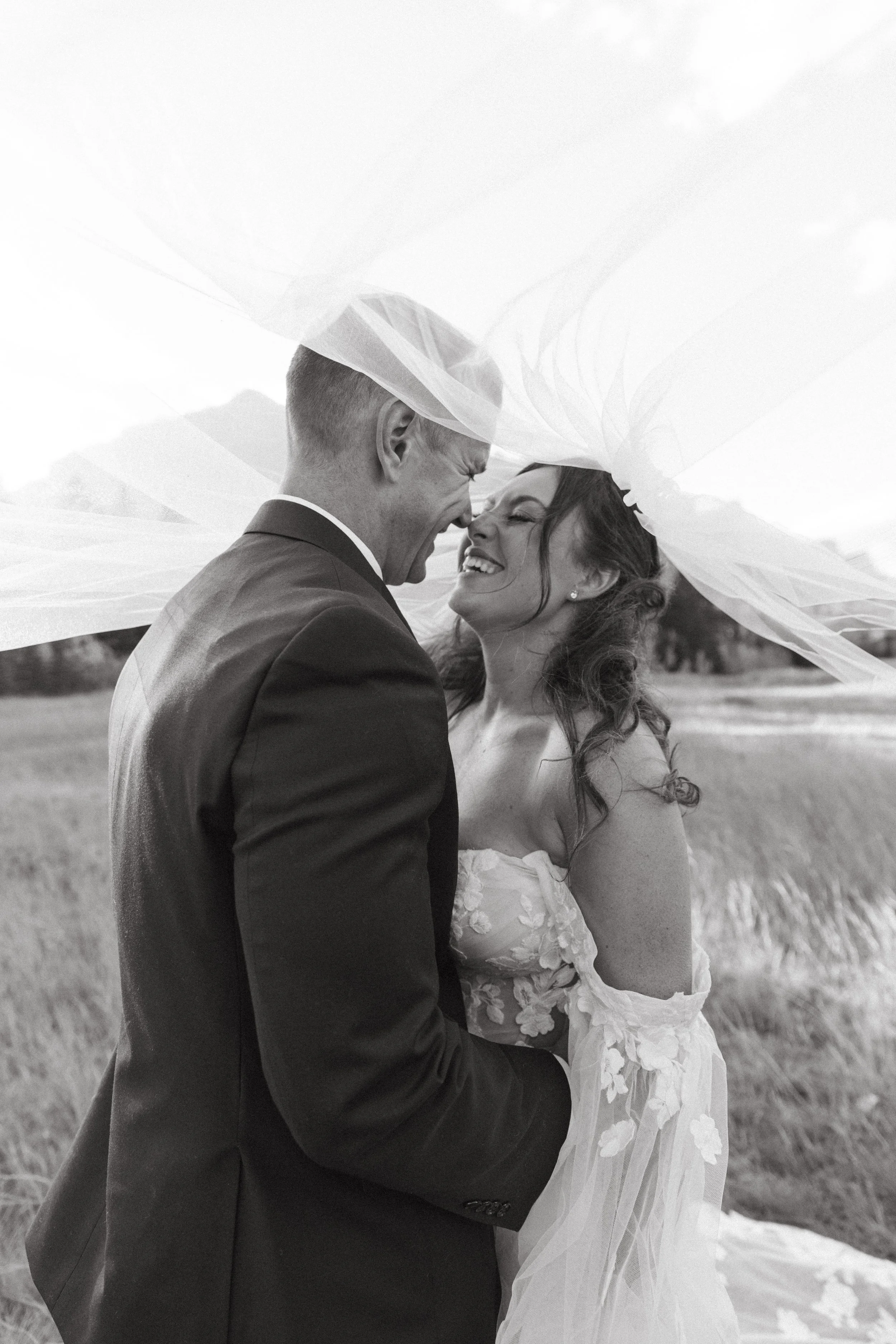 Kathryn + Brandon: Canmore Wedding