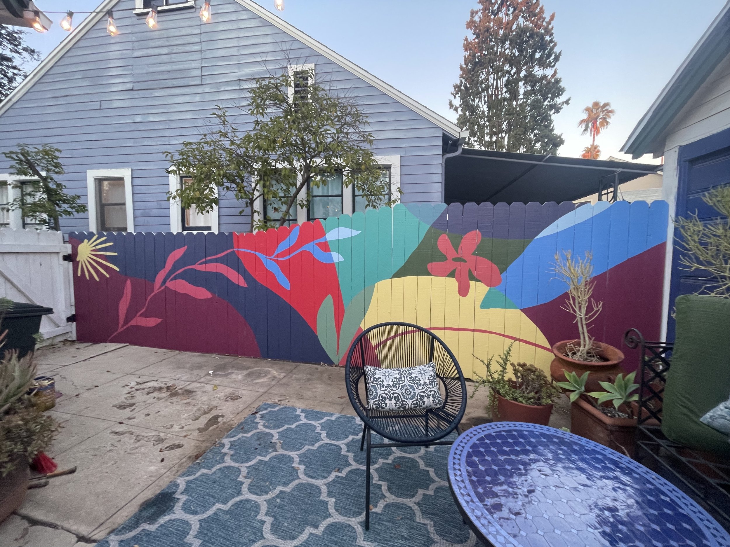 Back Yard Mural