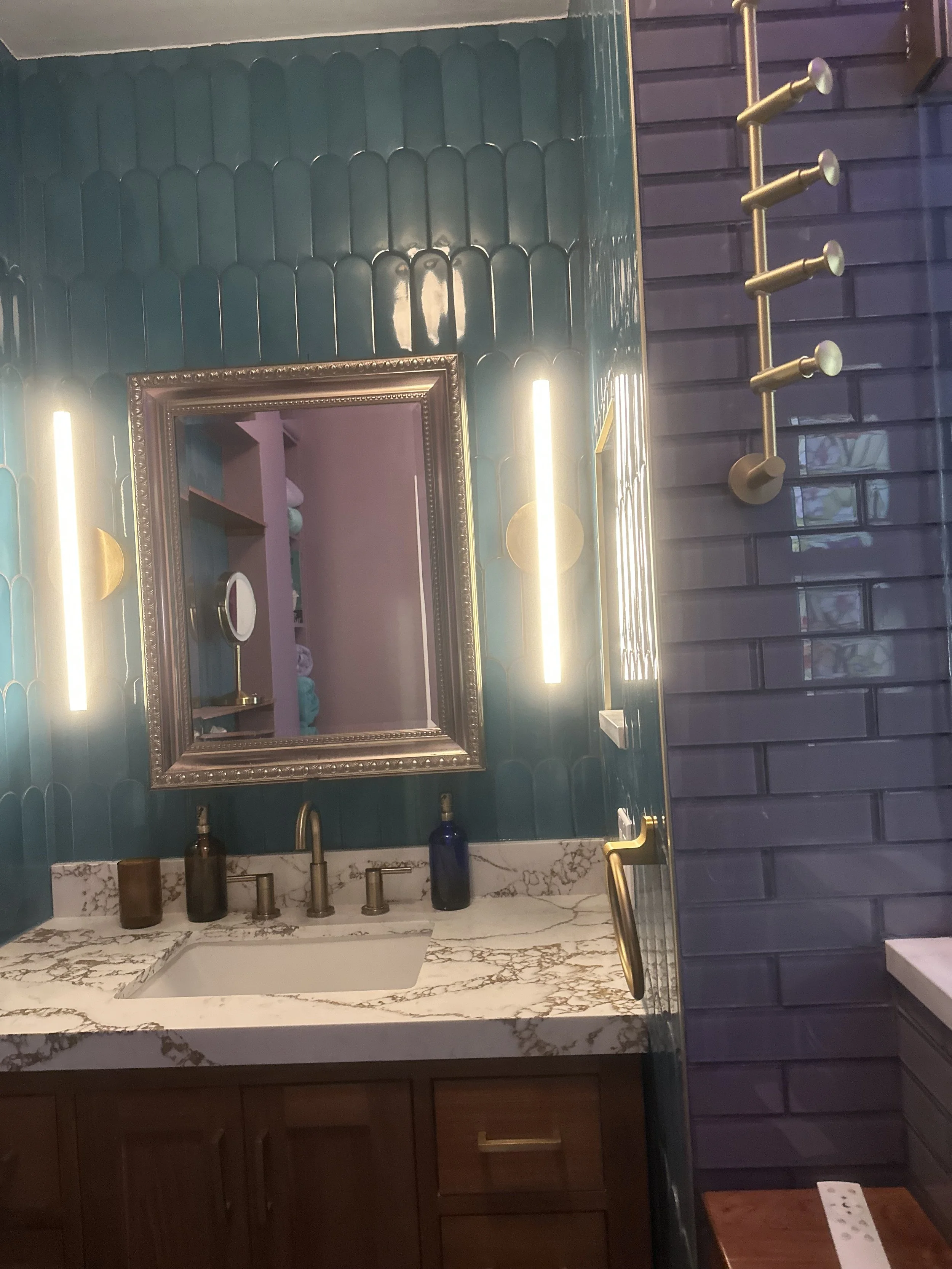 Fun Bathroom Remodel in Edgewater