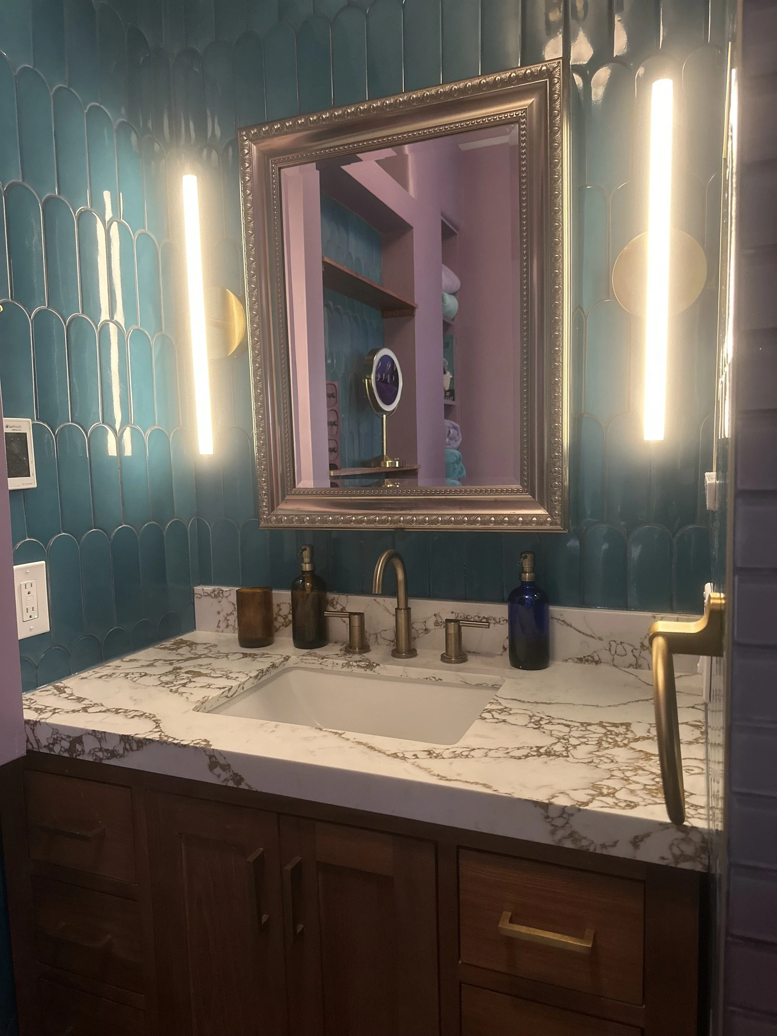 Fun Bathroom Remodel in Edgewater