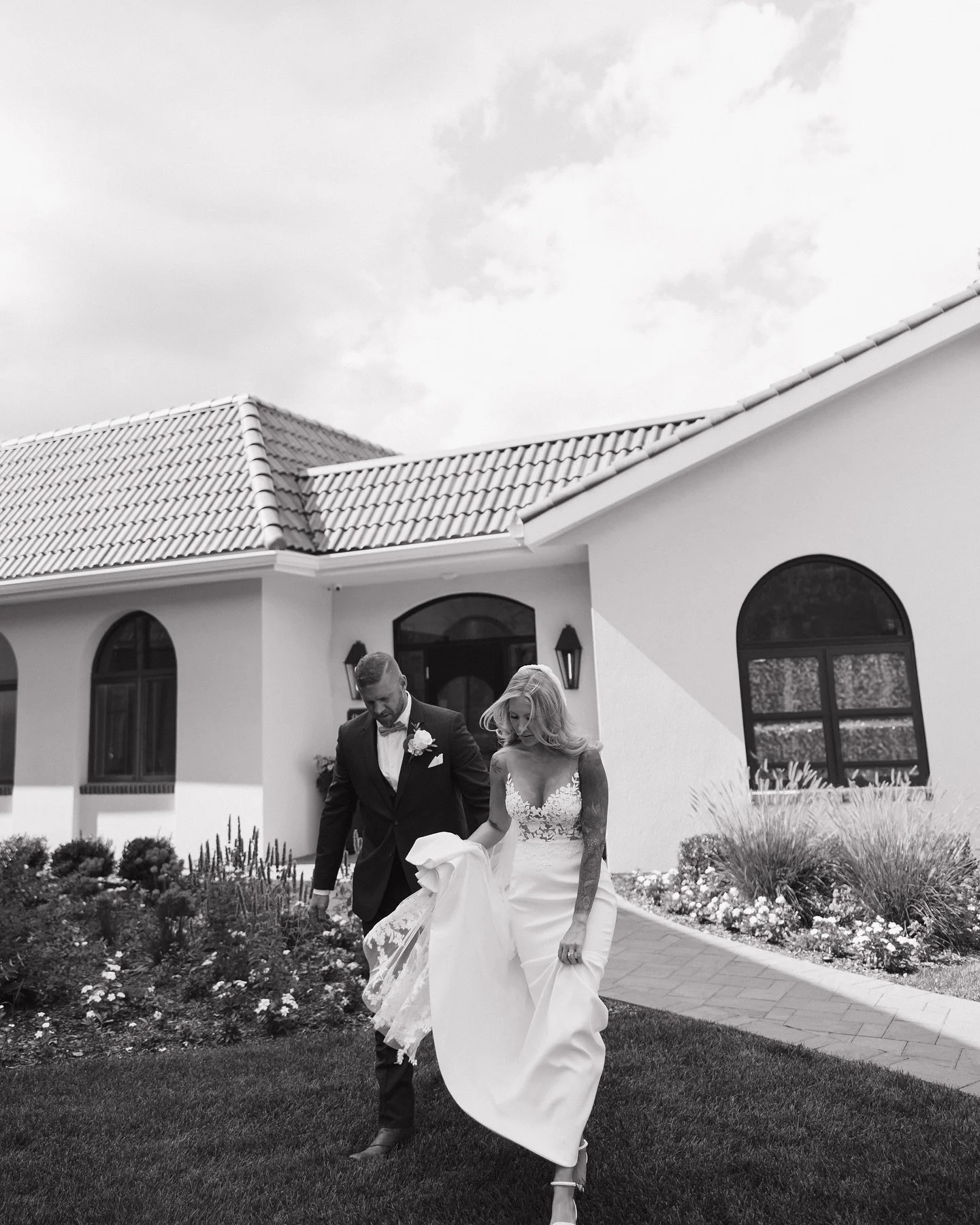 You could tell the morning of their wedding how quiet and uneasy they both were &mdash; not because they were nervous to get married, but because they were apart. At their first look, they finally turned around and looked at each other and it was lik