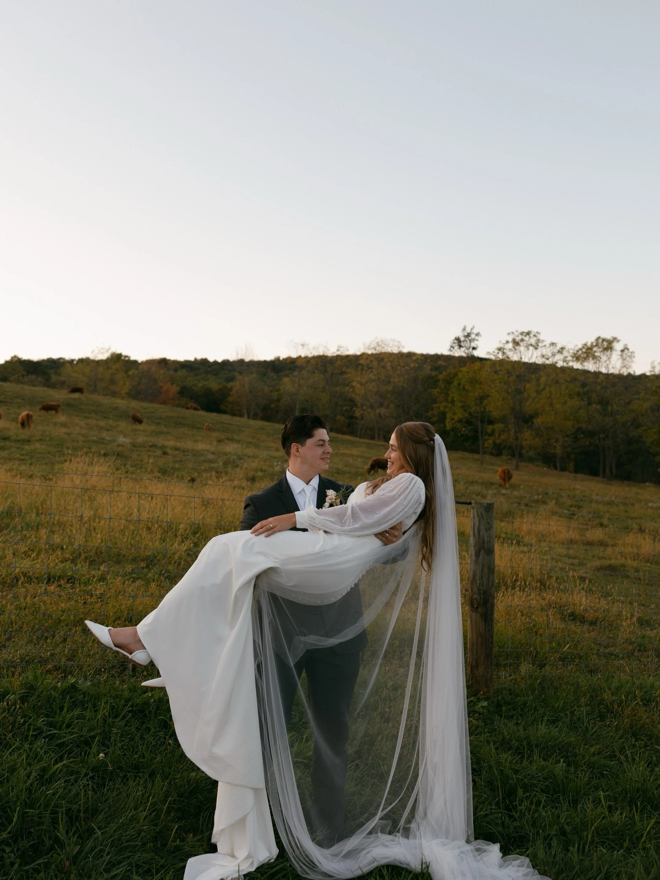 A cowboy &amp; his bride