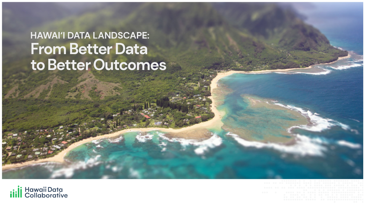 Cover of the 2021 Data Landscape Report