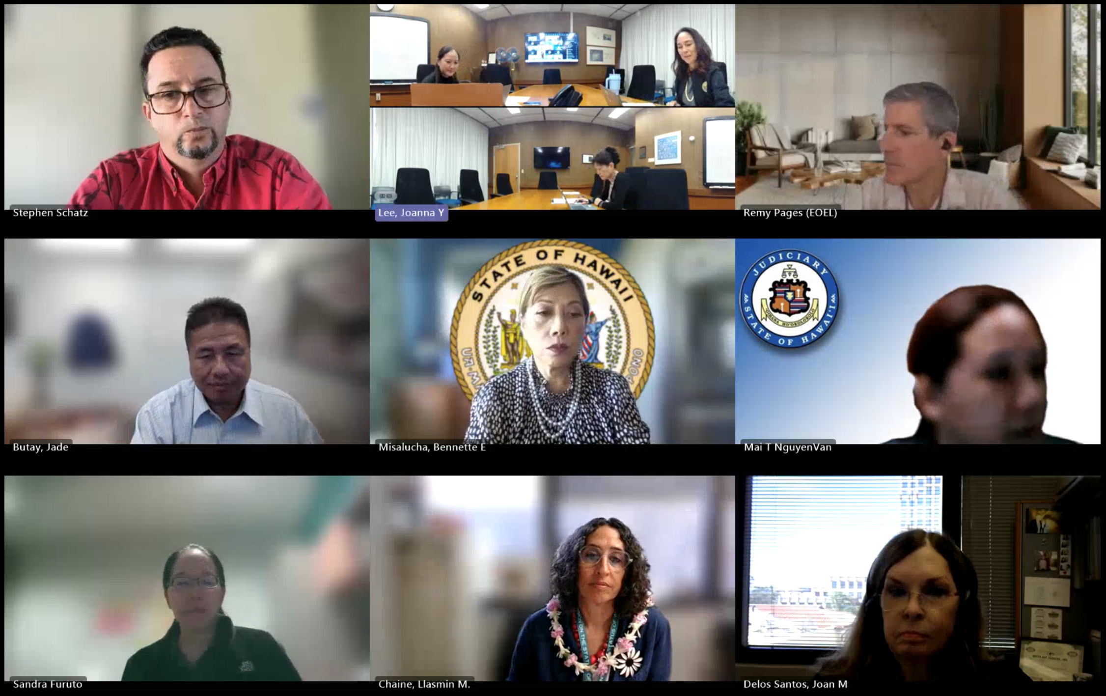Screenshot of Data Sharing and Governance Working Group meets via Microsoft Teams, March 25, 2026