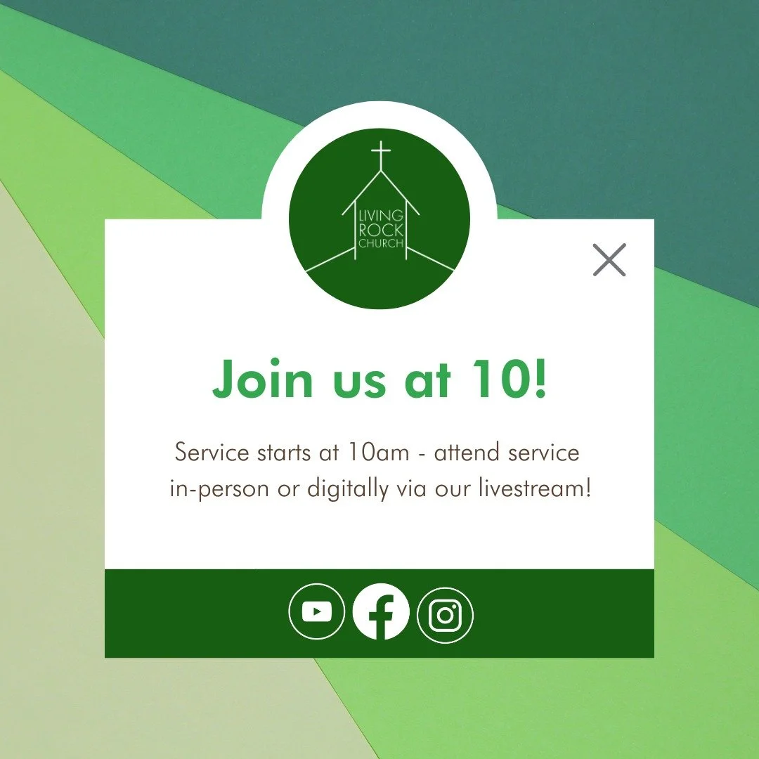 Sundays are better together! Come and be refreshed tomorrow morning at 10am as we celebrate all that God is doing.
To learn more about our livestream and digital community, visit our website: https://buff.ly/2Rp0eoI