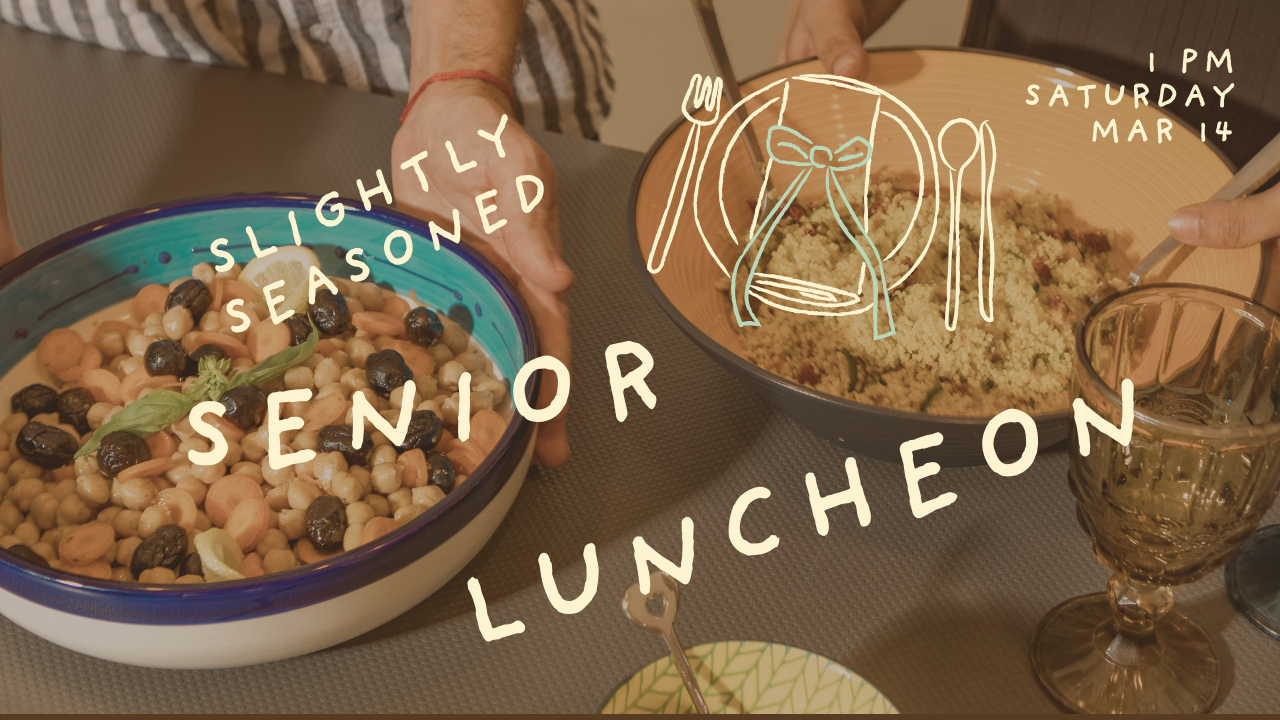 Senior Luncheon - March 14