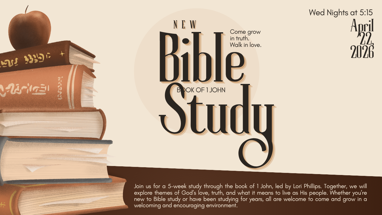 New Bible Study: 1 John