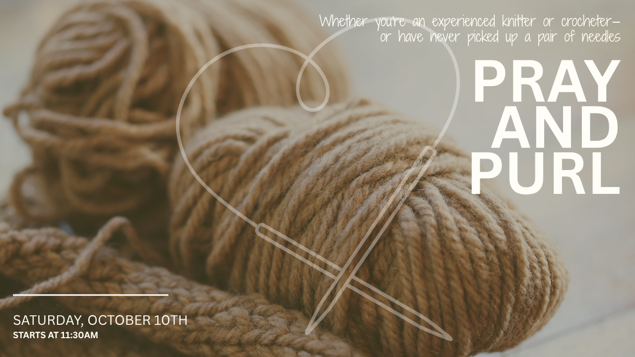 Pray &amp; Purl 