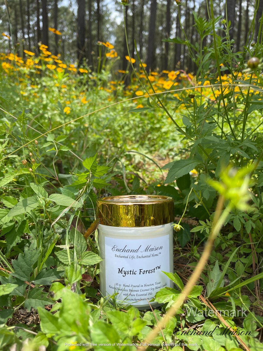 Synaë Création - Bougie parfumée Mystical Forest