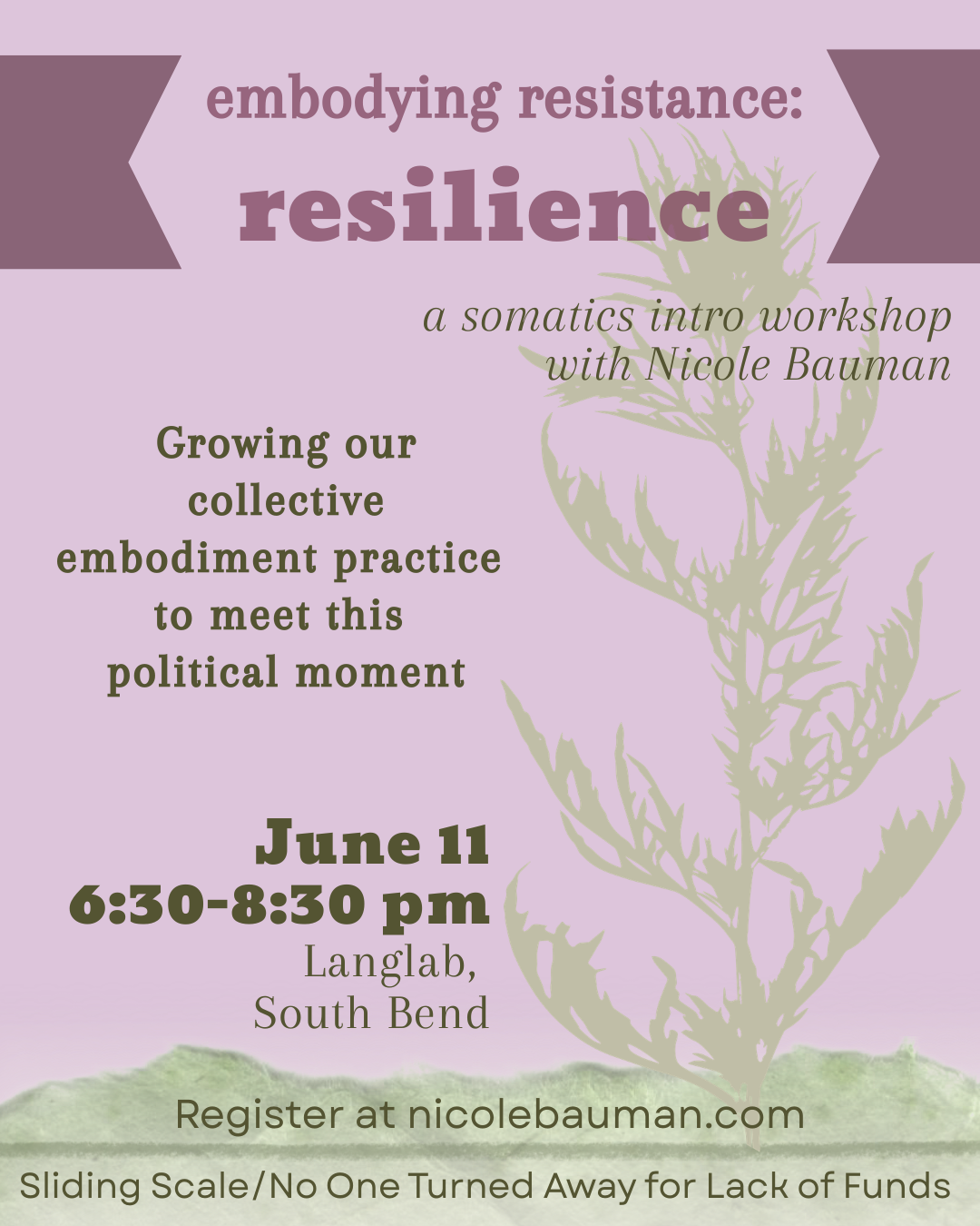 embodying resistance: resilience