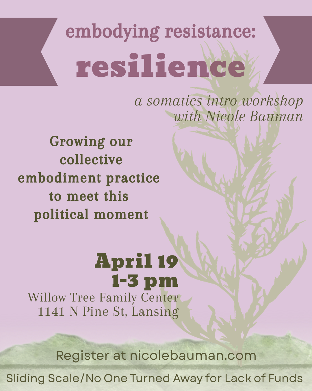 embodying resistance: resilience