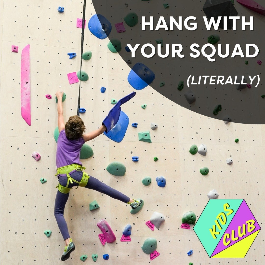 Got a climber (let's be honest - all kids are!) age 9-14?? 

Hurry up and enroll them TODAY in one of our last spots for an awesome mix of fun and knowledge and new friends! 😎

In these weekly 1-hour sessions, young climbers will dive into:

🔸Gear 