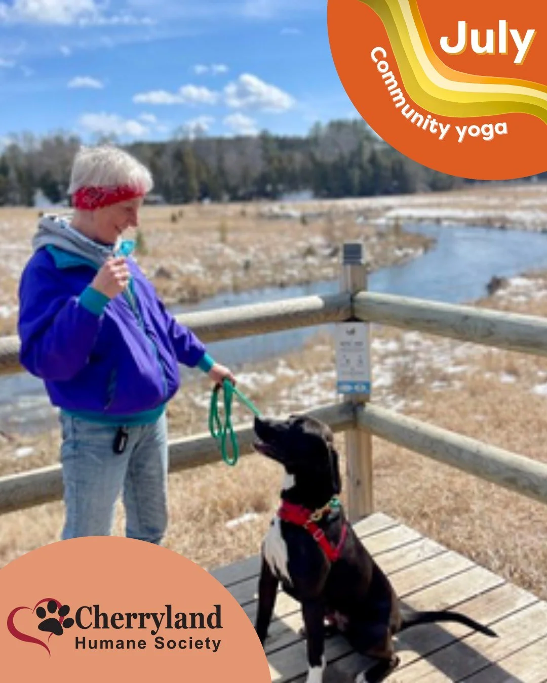 ✨ Feel good on your mat and in your heart! 🥰 ✨

Join us for a community yoga class and feel good knowing $5 from each signup will directly support the incredible work of the Cherryland Humane Society! 🐾 You just may get to see a doggo!

Why support
