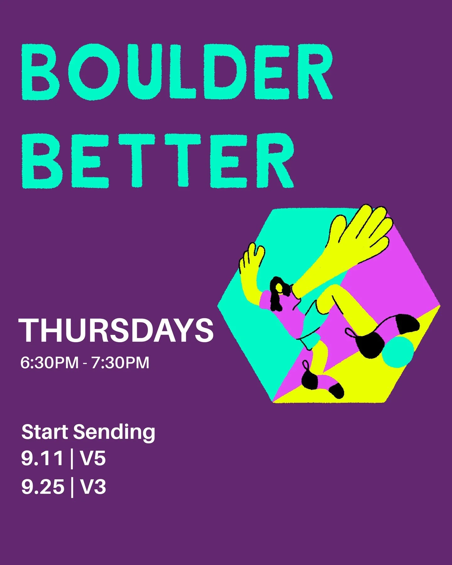 Looking to climb smarter, move better, and get more out of every bouldering session? 🧗 This dynamic class is designed to boost both your skills and enjoyment on the wall.

We&rsquo;ll dive into movement strategies, body positioning, and creative pro