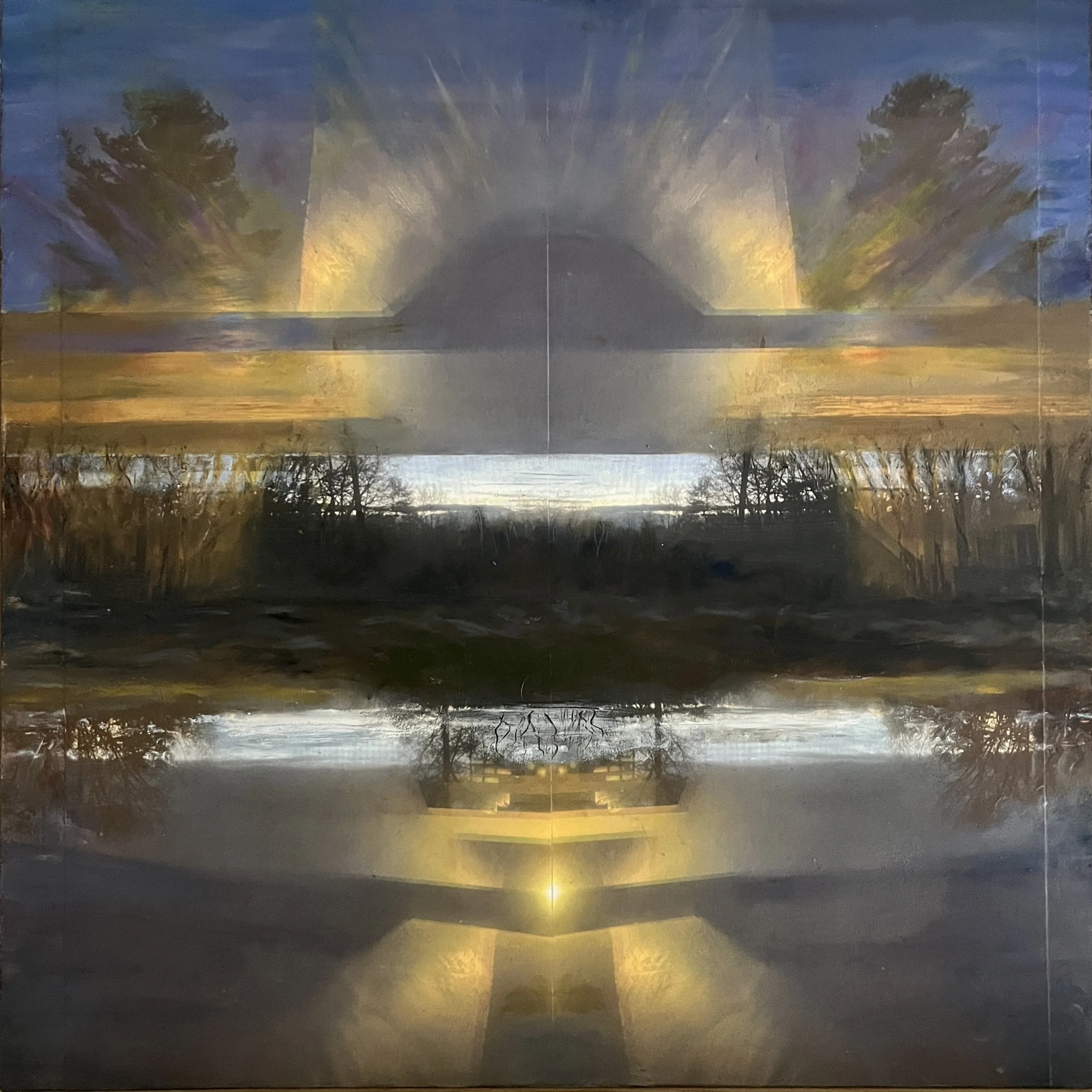Light Emerging Through Shadow /24X24