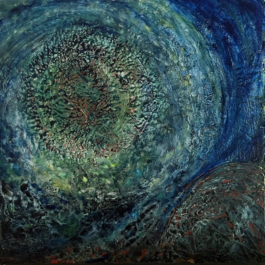 Green Wave /20x20