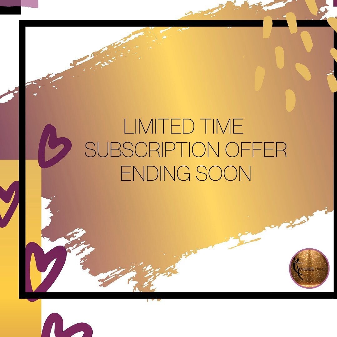 ✨Limited time left on our low price monthly subscription! Who&rsquo;s subscribed? Tell your friends and family before the price goes up!!! Join our incredible community of dancers and learn from Broadway professionals. ✨

Sign up now for our monthly 