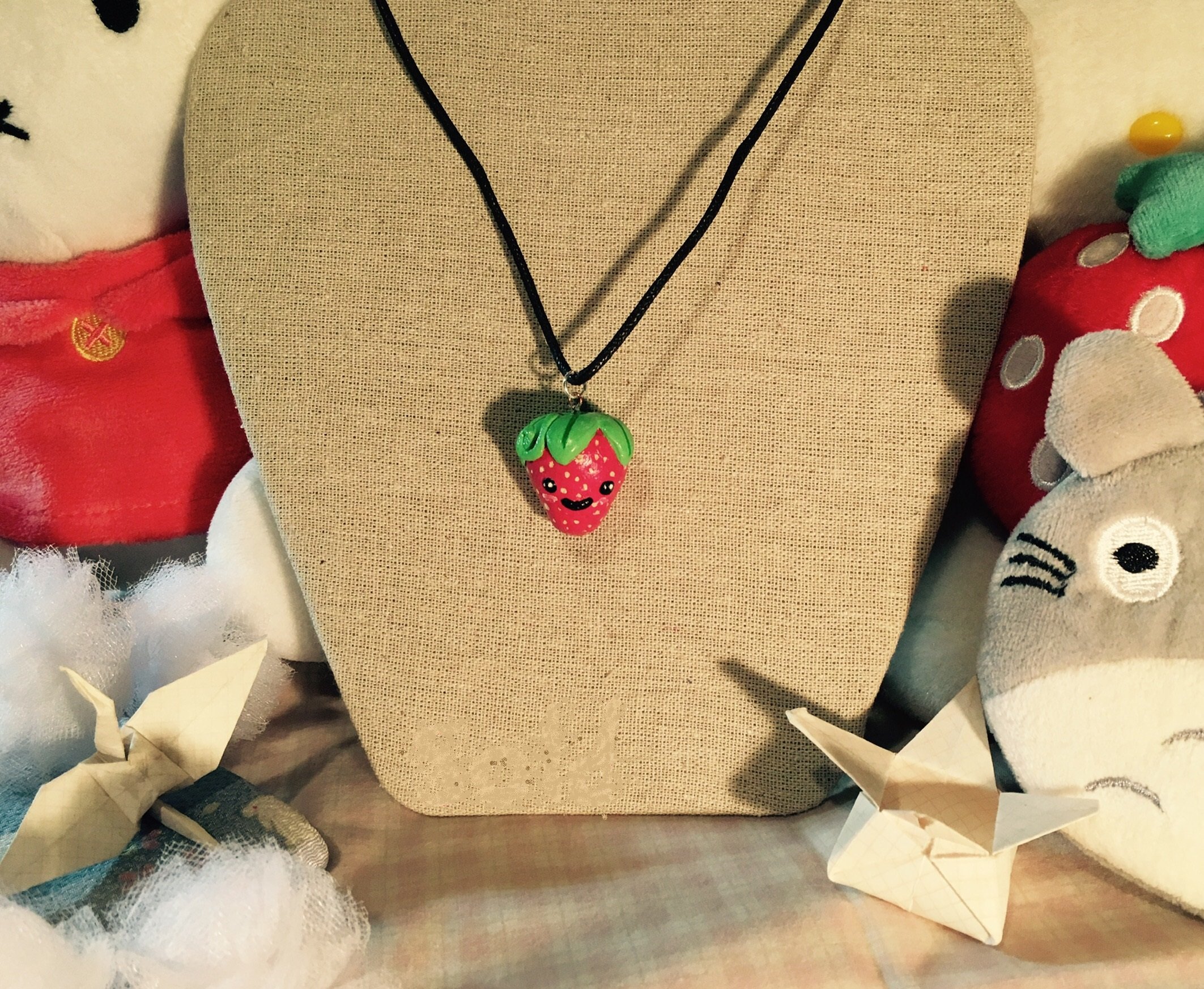 Strawberry necklace