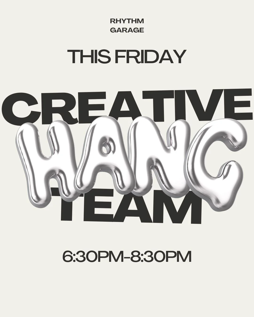 we're getting the whole CRTV fam together for a night of dinner, hangs, and team time! We'll also be sharing some important updates + breaking into sessions to grow in our skills and knowledge.
ㅤ
It's gonna be a super intentional night to connect, ge