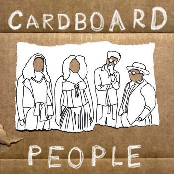 Artwork for Cardboard People's first self-titled album
