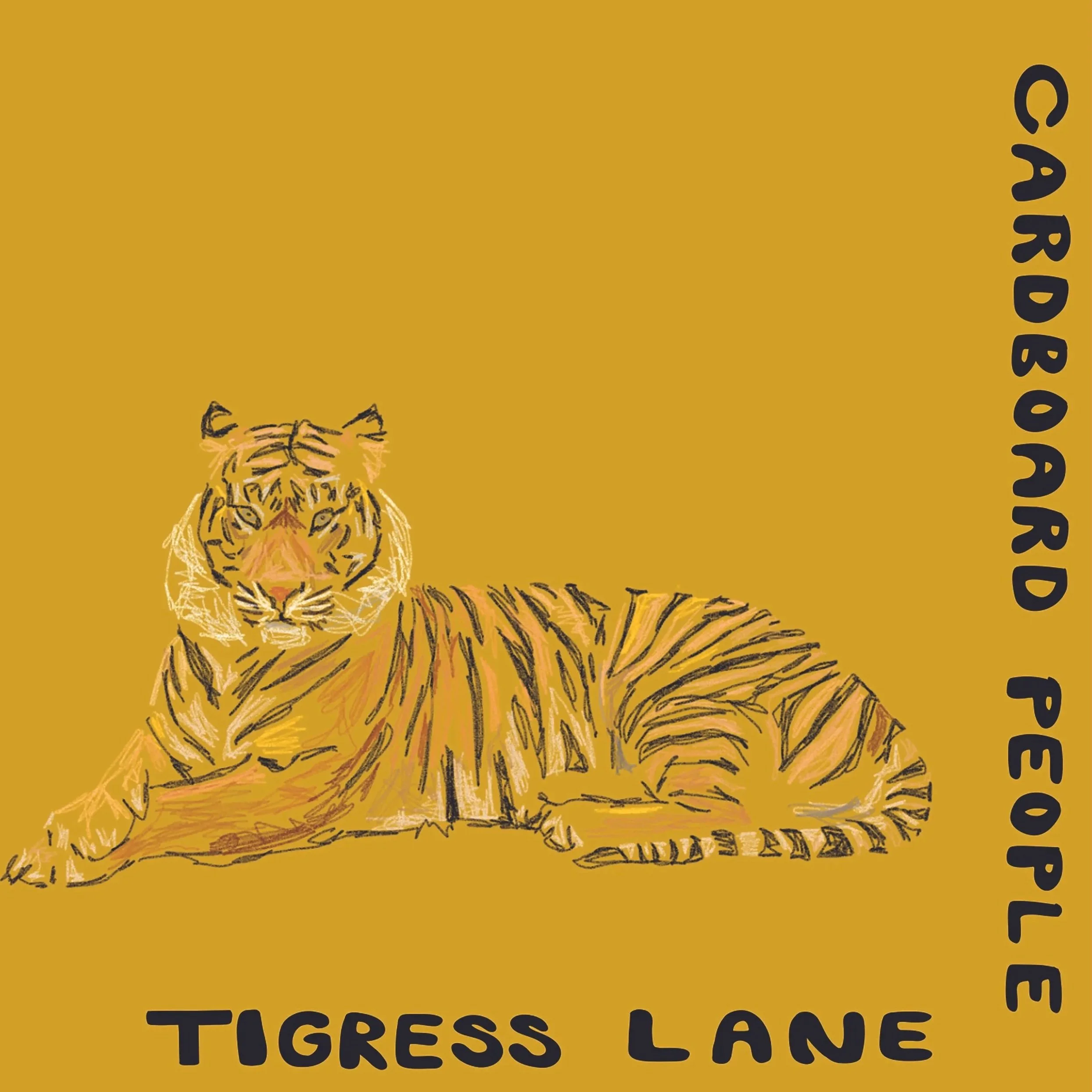 Artwork for Cardboard People's "Tigress Lane" album