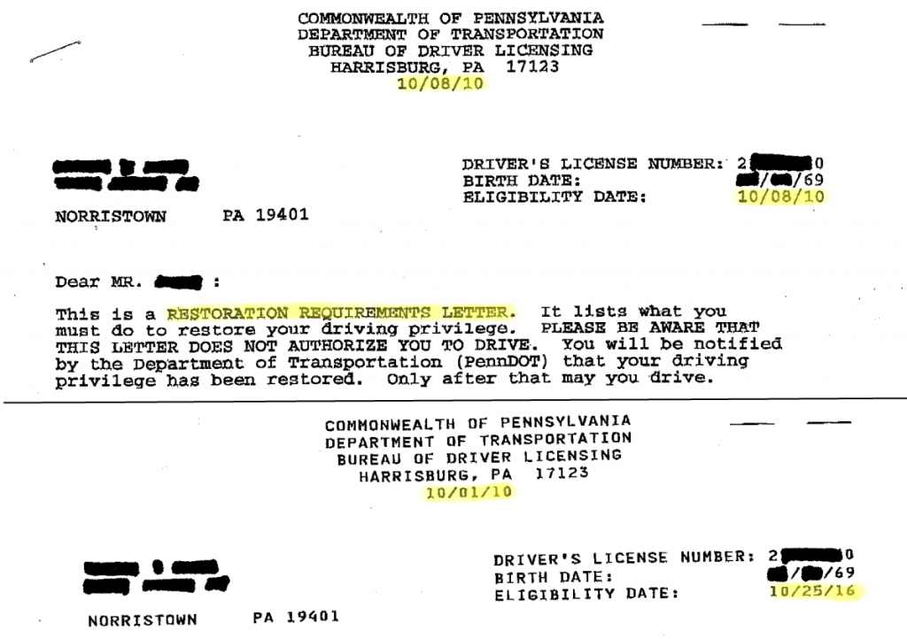 What are the court system and PennDOT hiding from you?