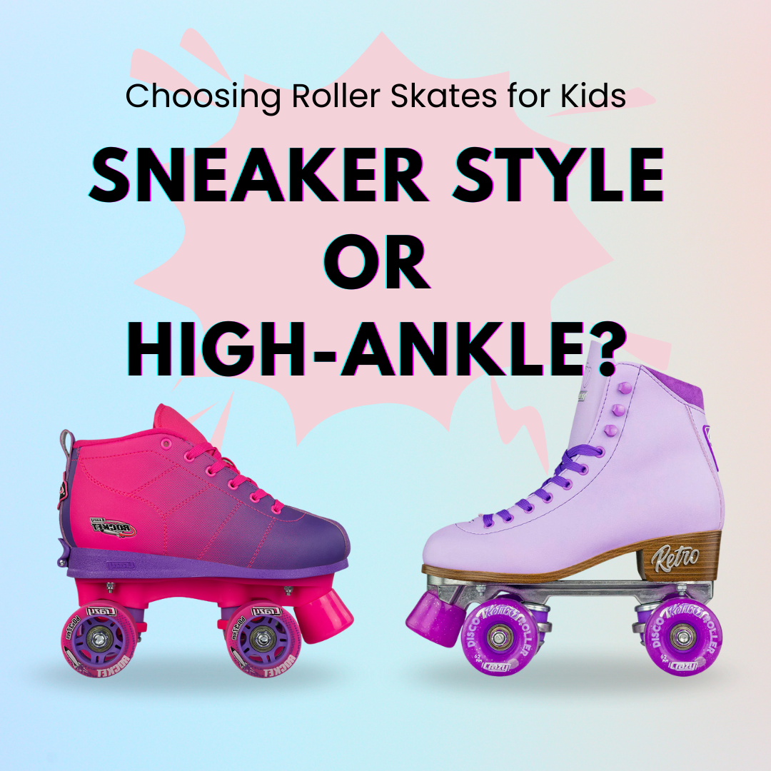 Roller Skate Boot Styles: Sneaker vs High-Ankle — Which One Should You Choose?