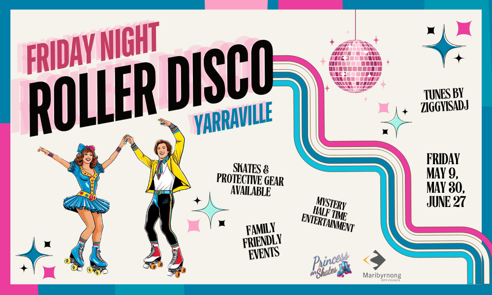 Friday Night Roller Disco Yarraville #1: Pink Party