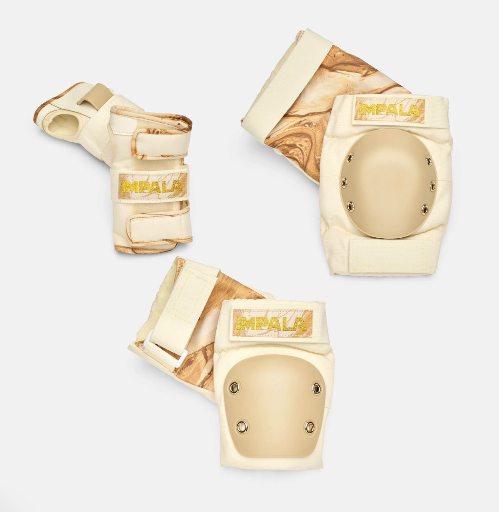 gold impala protective gear set
