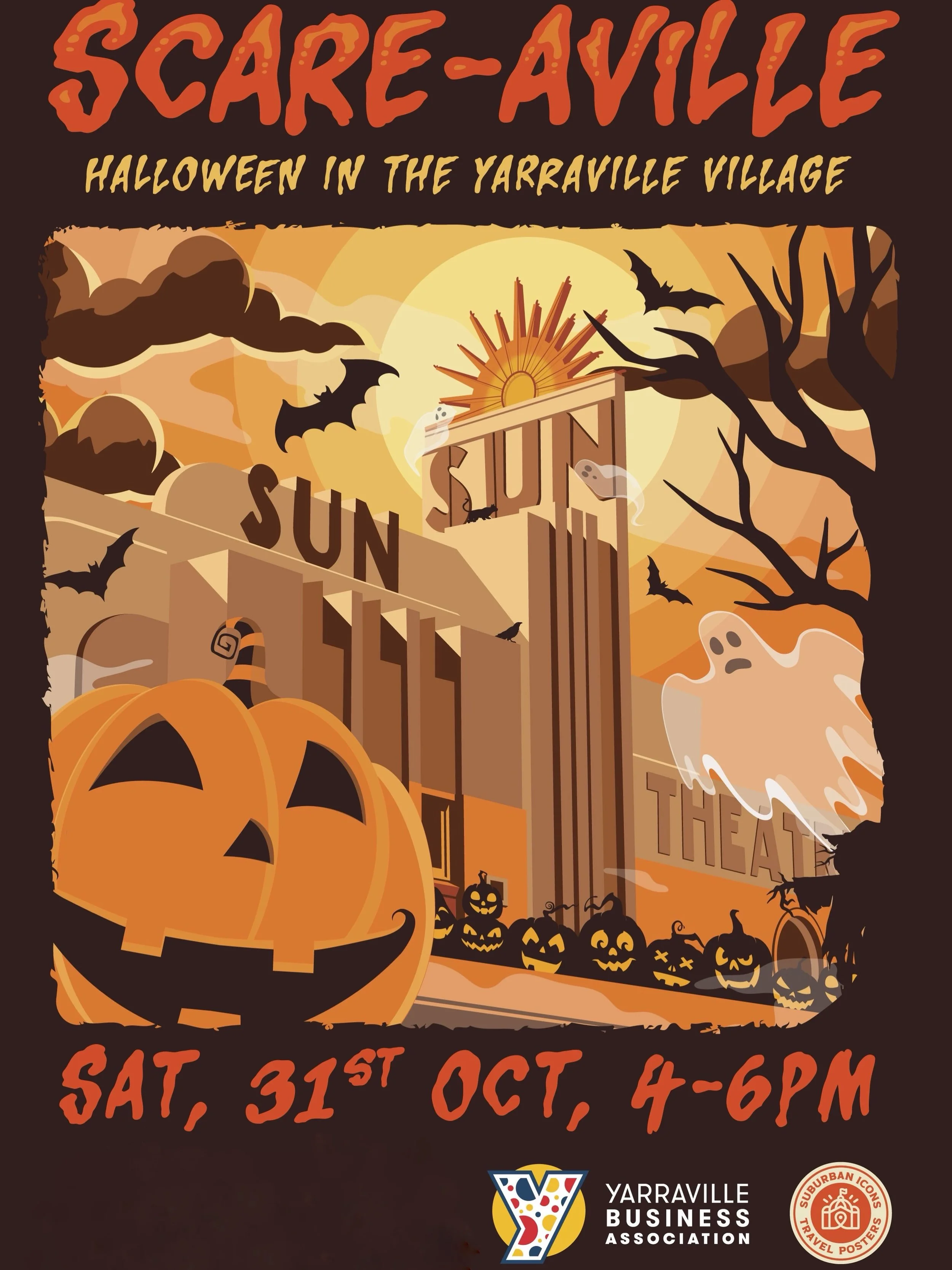 Scare-aville !! Halloween in the Yarraville Village