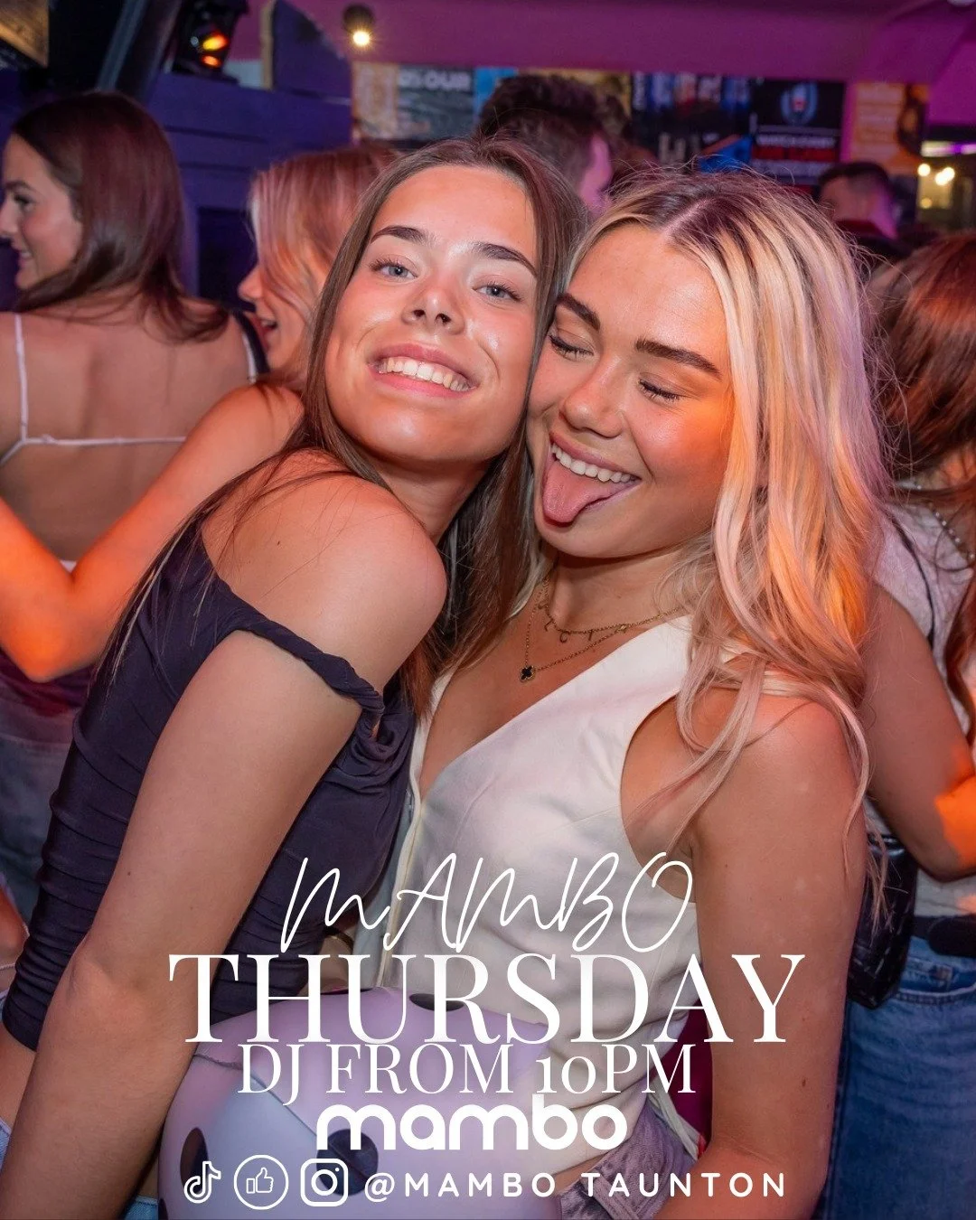 THURSDAY NIGHTS JUST HIT DIFFERENT AT MAMBO!
Your weekend warm-up starts right here &ndash; and trust us, it&rsquo;s anything but low-key.

🎧 From 10PM, our DJs take over with a full-throttle mix of party anthems, throwback bangers, and club classic