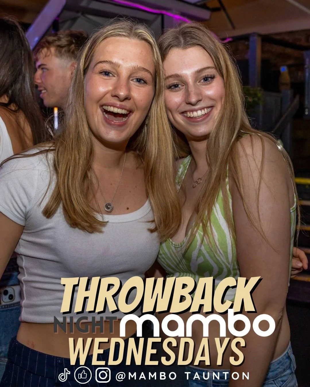 🎪 TONIGHT: GLASTONBURY WARM-UP @ MAMBO TAUNTON 🎪
No tent? No problem. We&rsquo;re bringing the Glasto vibes to town TONIGHT 🌾💃

Expect big beats, festival energy, and drinks that hit different👇
🍹 MIDWEEK MADNESS DRINKS DEALS:
&bull; 4 for &poun