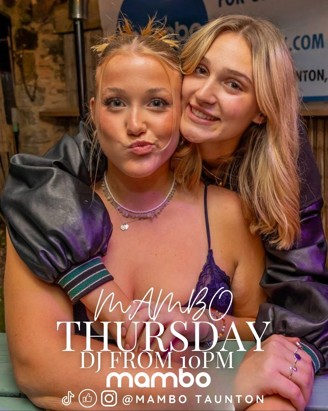 🌴 TONIGHT &ndash; THURSDAYS AT MAMBO 🌴
Taunton&hellip; the weekend starts now. Let&rsquo;s turn your Thursday into a full-blown night out. 💃🕺

🎧 From 10PM &ndash; our DJs are live and loading the biggest bangers, chart hits, and club anthems. No