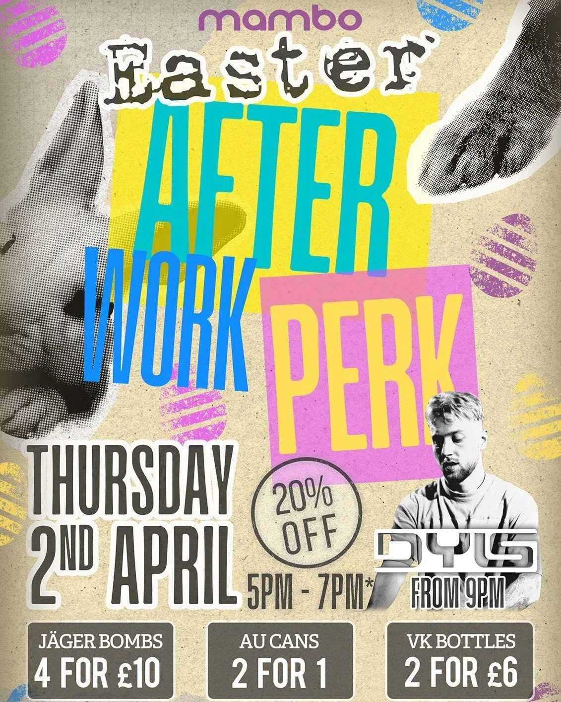 It&rsquo;s basically a Bank Holiday already 💁🏻&zwj;♀️

Sun&rsquo;s out, the vibes are vibing, and we&rsquo;ve got the perfect excuse to clock off early and sip cocktails 👀🍹

After‑work perks from 5&ndash;7pm get yourselves 20% off of all house co